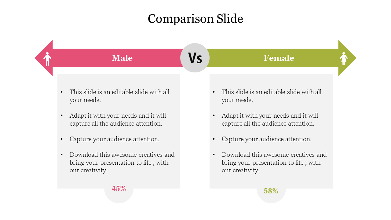 Comparison Slide